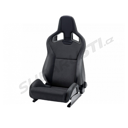 Sport seat RECARO Sportster CS black Leather/dinamica - heating (passenger side)